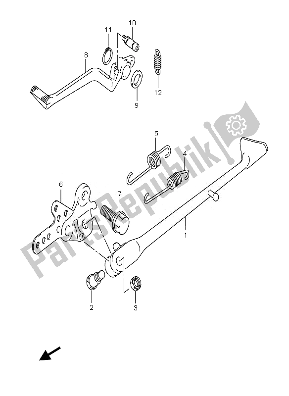 Todas as partes de Ficar do Suzuki GSX 1300 RZ Hayabusa 2007