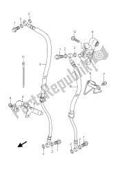 flexible de frein avant