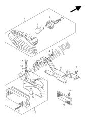 combinatielicht achter (lt-a500xp p17)