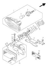 luce posteriore (lt-a500xp p17)