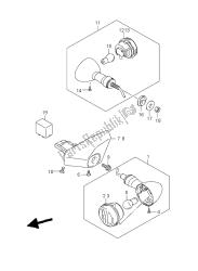 lámpara de señal de giro (vzr1800z-zuf)