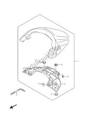 SEAT TAIL BOX (FOR PGZ)(VZR1800BZ E19)