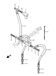 flexible de frein avant