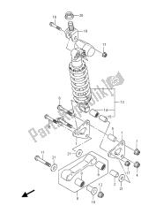 palanca de amortiguación trasera (gsx-r1000zuf)