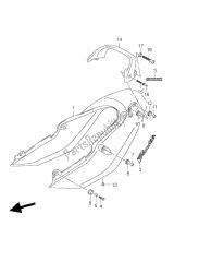 cubierta trasera del asiento (gsf600-u)