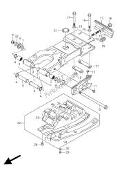 bras oscillant arrière