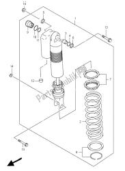 ammortizzatore posteriore (e1-p37)