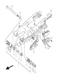 bras oscillant arrière