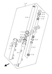 amortisseur de fourche avant (uh125a)