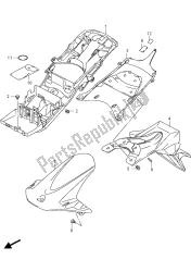 guardabarros trasero (gsx-r750uf)