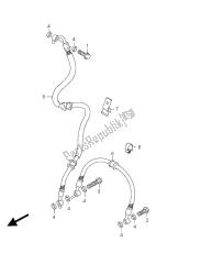 flexible de frein avant (gsr750ue e21)