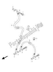 przewód hamulca przedniego (gsr750ue e21)