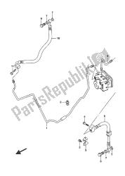 flexible de frein arrière (uh200a p04)