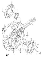 roue avant (an650a)