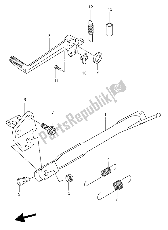 Todas las partes para Estar de Suzuki SV 650 NS 2002