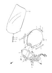 WIND SCREEN (UH125A E19)