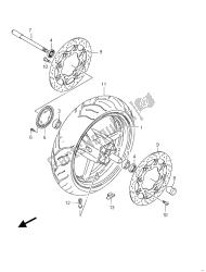 FRONT WHEEL (GSF650SUA)