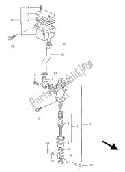 REAR MASTER CYLINDER (GSF1200SA)