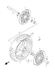 roda dianteira (gsx-r750x)