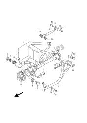 bras oscillant arrière