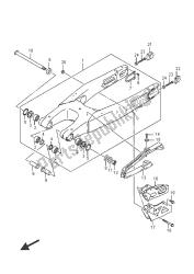 bras oscillant arrière