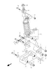 palanca de amortiguación trasera (gsx-r1000z)
