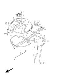 FUEL TANK (GSX-R600UF E21)