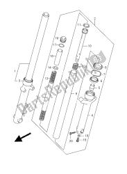 ammortizzatore forcella anteriore