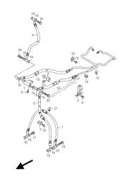 flexible de frein avant (gsf650sa-sua)