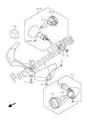 lámpara de señal de giro (vzr1800uf e19)