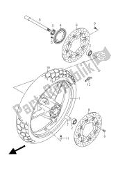 FRONT WHEEL (DL650AUE E19)