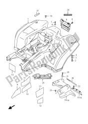 REAR FENDER (LT-A750XP)