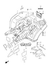 REAR FENDER (LT-A750XV)