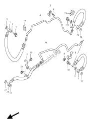 tuyau de frein avant (gsf1200sa)