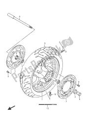 roda dianteira (an400)