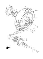 REAR WHEEL (DL650A)