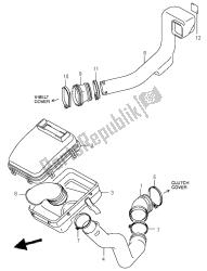 BELT COOLING DUCT