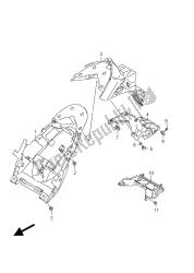 REAR FENDER (SFV650UA E21)