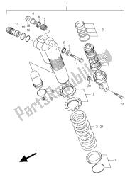 Rear shock absorber