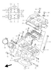 REAR CYLINDER HEAD