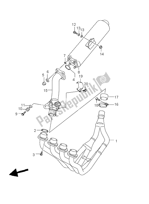 Wszystkie części do T? Umik Suzuki GSX R 1000 2002