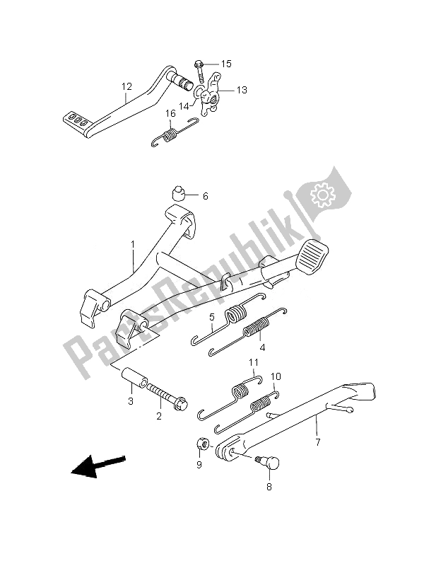 Todas las partes para Estar de Suzuki GS 500 EF 2007