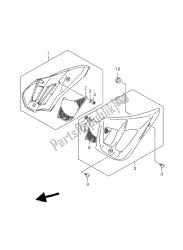 tampa da cabeça da estrutura (gsf650-u-a-ua)