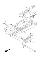 bras oscillant arrière