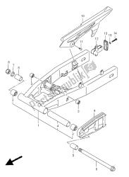 braccio oscillante posteriore (gsf650-u-s-su)