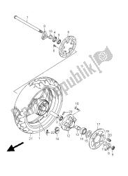 REAR WHEEL (SV650S-SU)