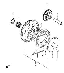 embrayage de démarrage