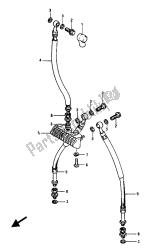 flexible de frein avant