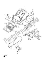 guardabarros trasero (gsx-r600)