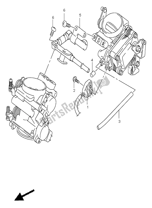 Todas las partes para Tubo De Suministro De Combustible de Suzuki DL 1000 V Strom 2003